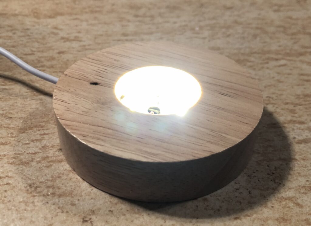 Lichtsockel für Kugel